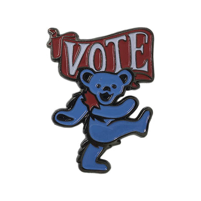 Dead & Company ダンシングベア VOTE ピンズ グレイトフルデッド 留め具付き