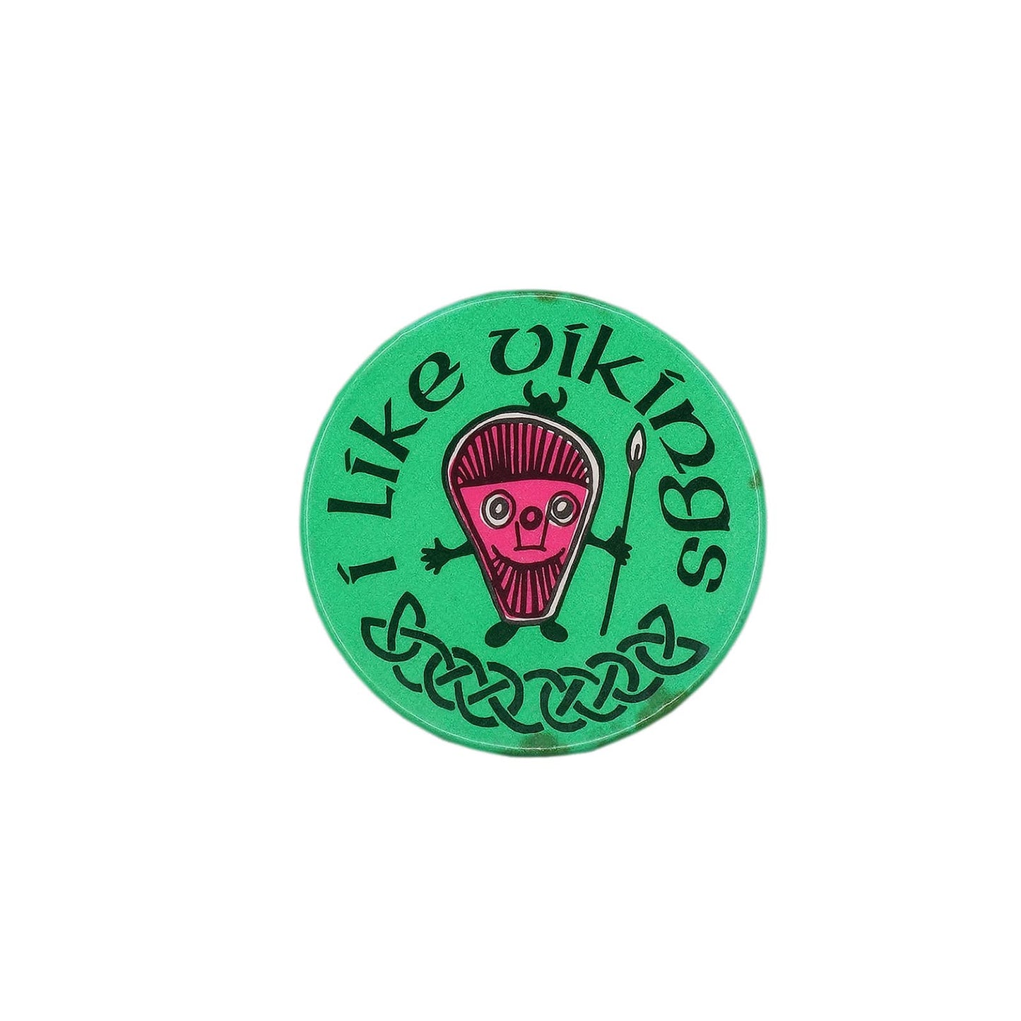 I Like Vikings バイキング 缶バッジ バッチ