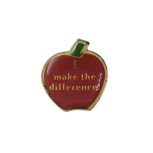 I make the difference! ピンズ 林檎