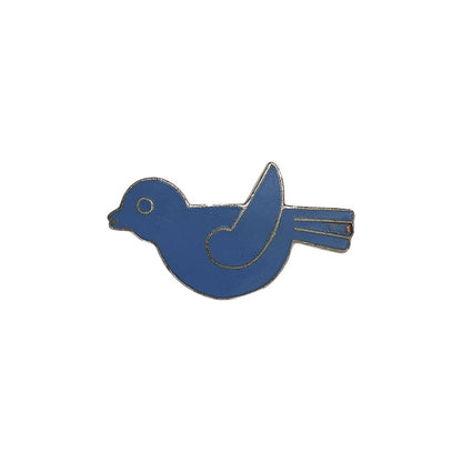 鳥 ブローチ