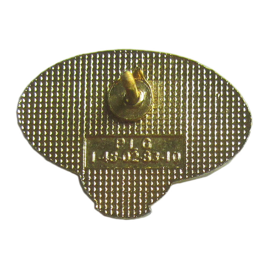ピンズ Cremya ロゴ 留め具付き レトロ ピンバッジ