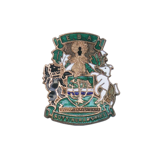 NOTTINGHAMSHIRE BOWLS ピンバッジ ブローチ 英国 ローンボウルズ