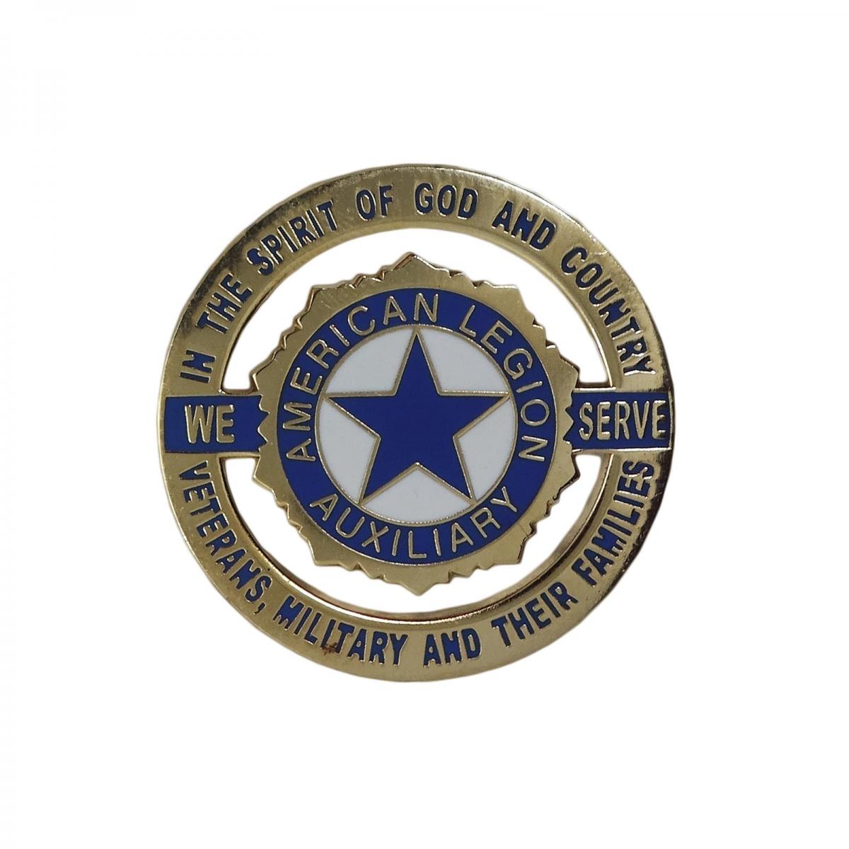 American Legion Auxiliary ピンズ 米国在郷軍人会補助組織 留め具付き