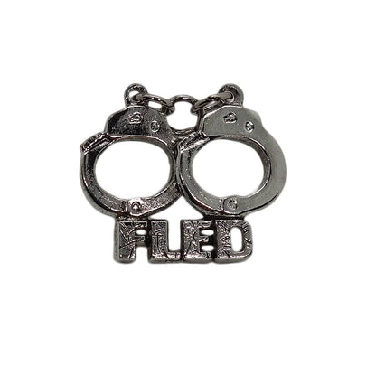 FLED 手錠 ピンズ 留め具付き