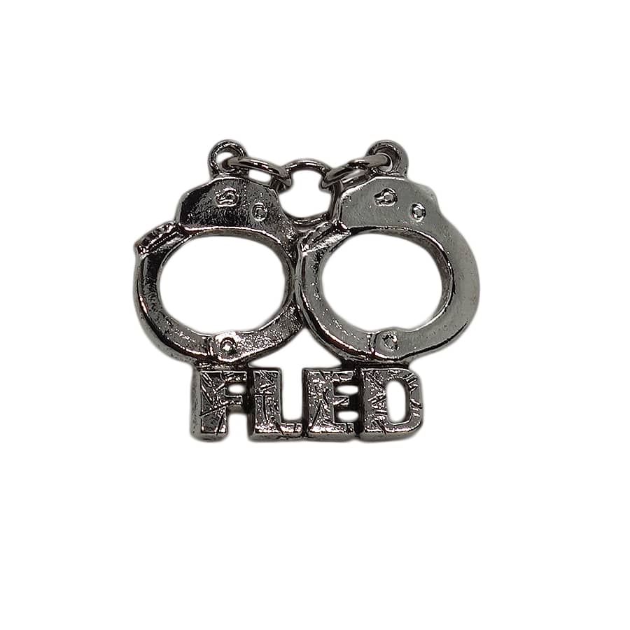 FLED 手錠 ピンズ 留め具付き