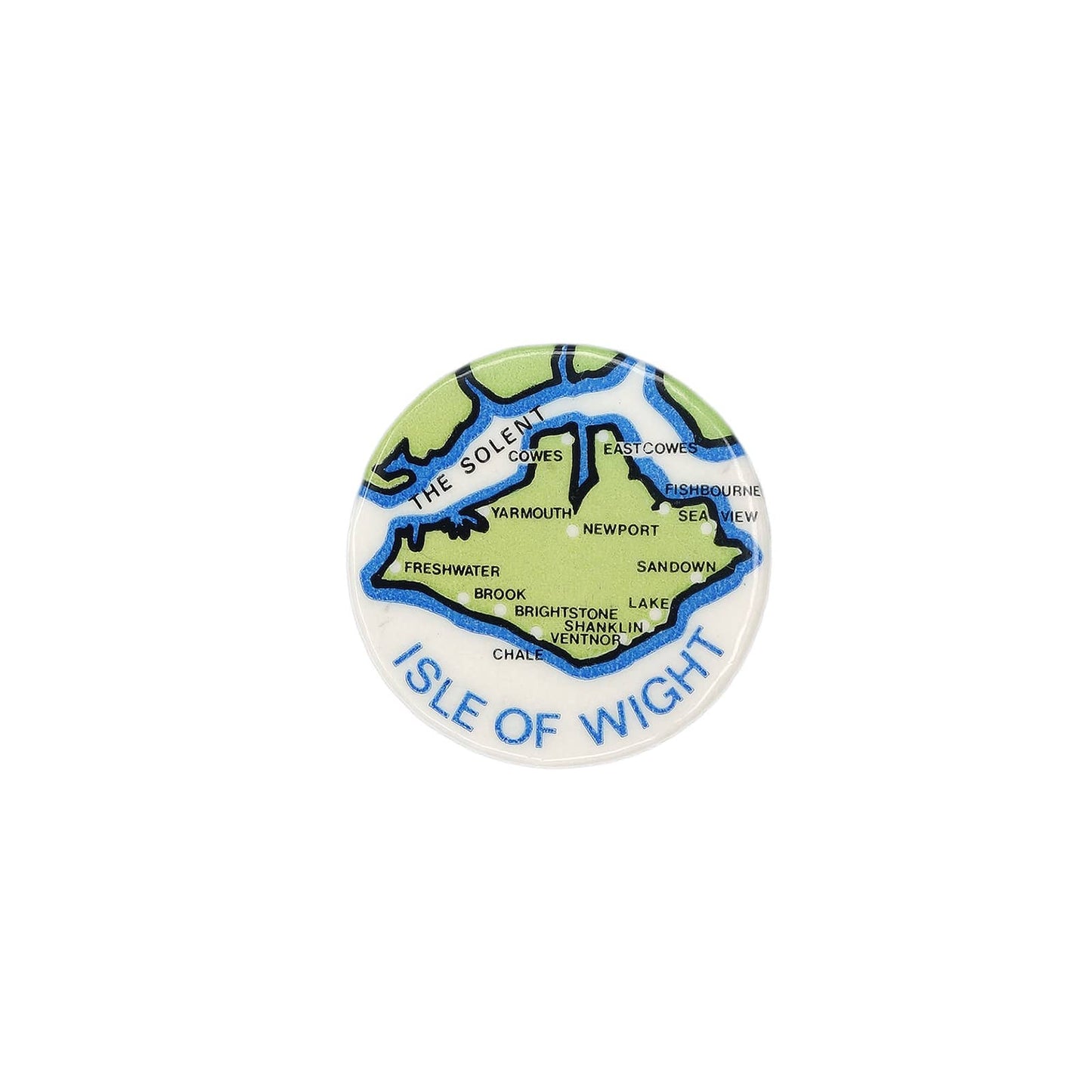 ISLE OF WIGHT ワイト島 缶バッジ バッチ ビンテージ