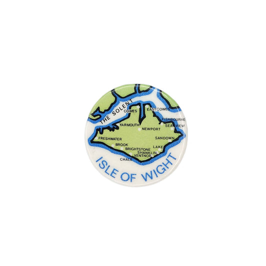 ISLE OF WIGHT ワイト島 缶バッジ バッチ ビンテージ