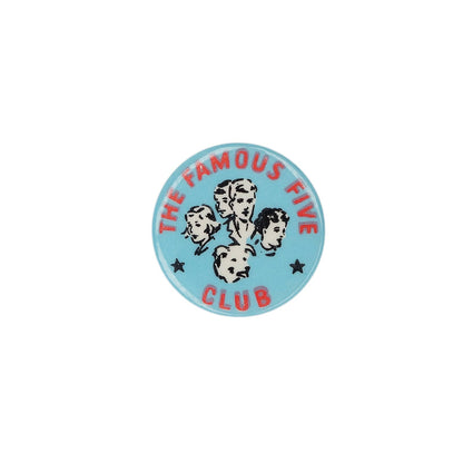 THE FAMOUS FIVE CLUB フェイマス・ファイブ 缶バッジ バッチ
