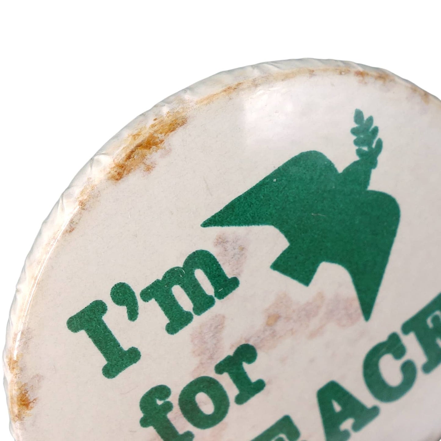 I'm for PEACE 缶バッジ バッチ