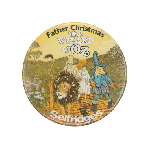 百貨店 Selfridges オズの魔法使い 缶バッジ バッチ クリスマス