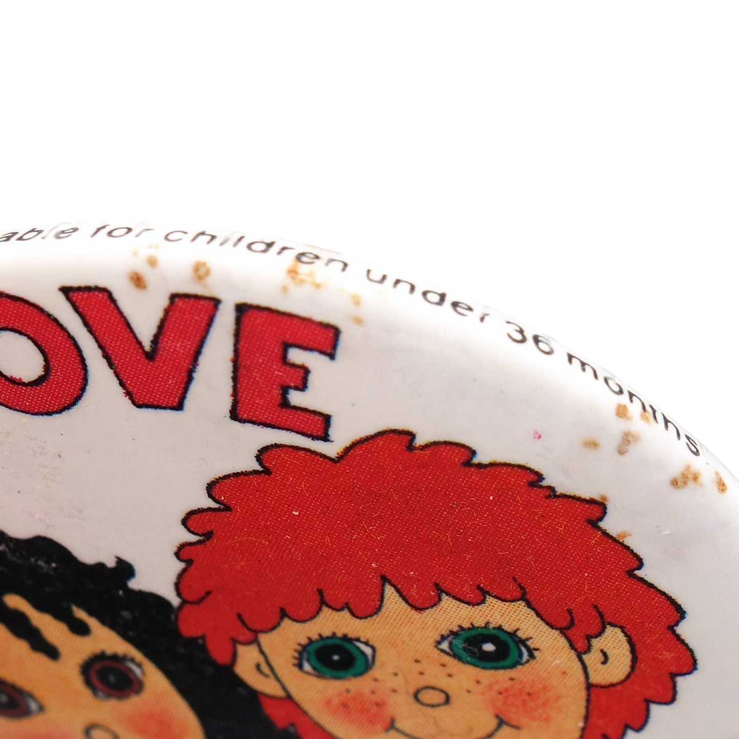 I LOVE Rosie & Jim 缶バッジ バッチ 子供向けテレビ番組 ロージー&ジム