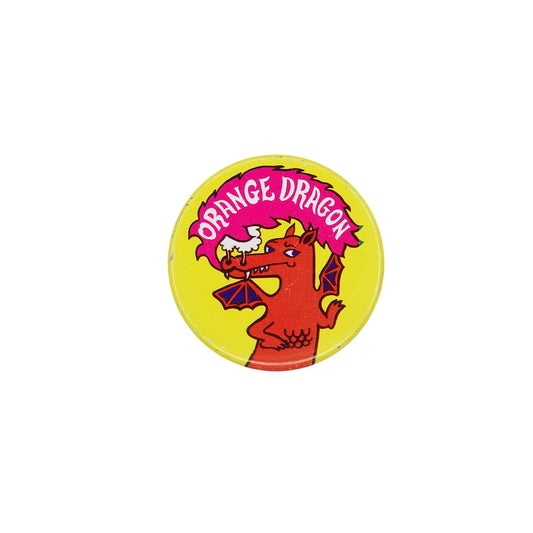 Orange Dragon アイスローリー 缶バッジ バッチ ドラゴン