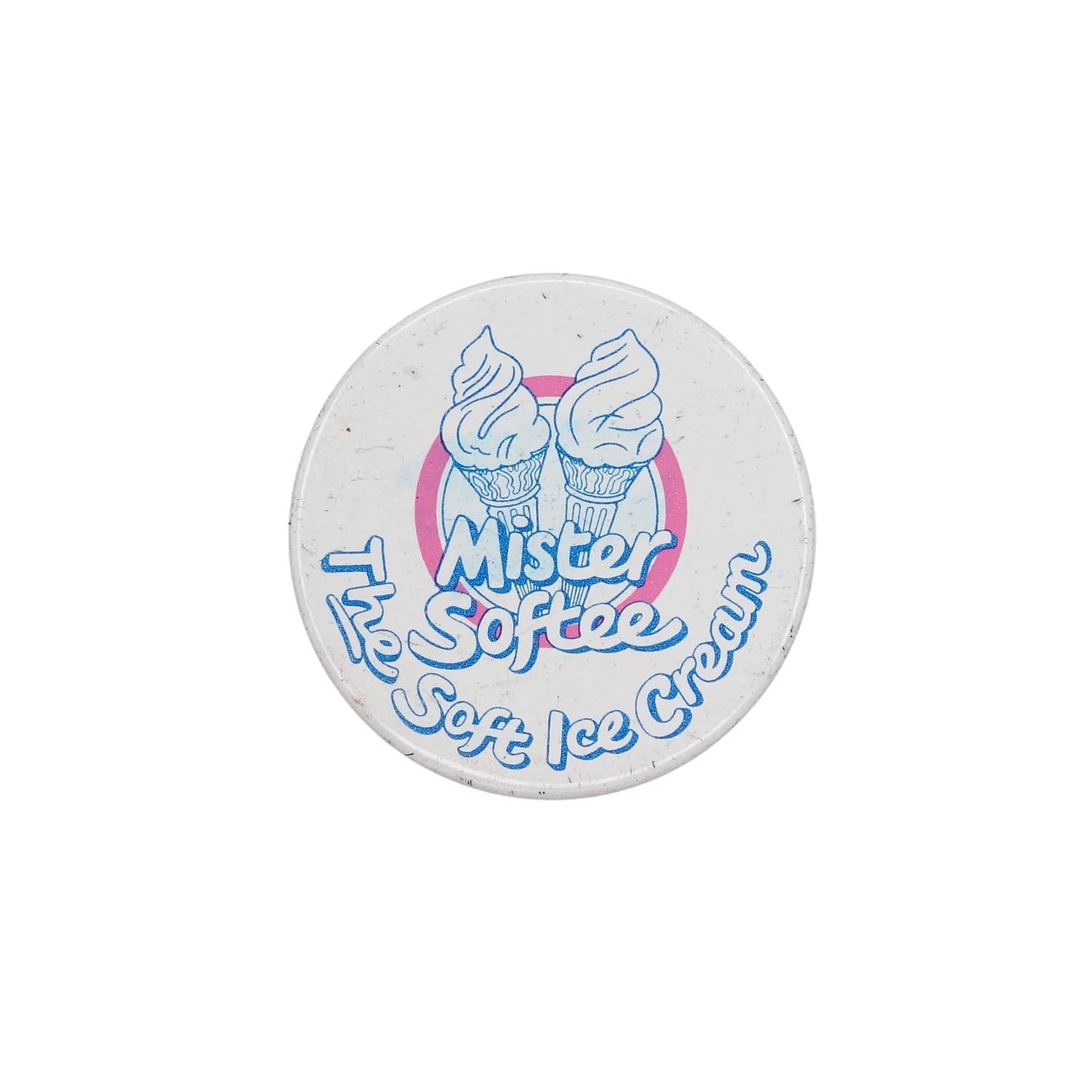 Mister Softee アイスクリーム業者 缶バッジ バッチ
