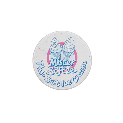 Mister Softee アイスクリーム業者 缶バッジ バッチ