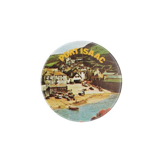 PORT ISAAC ポートアイザック 缶バッジ バッチ 港町