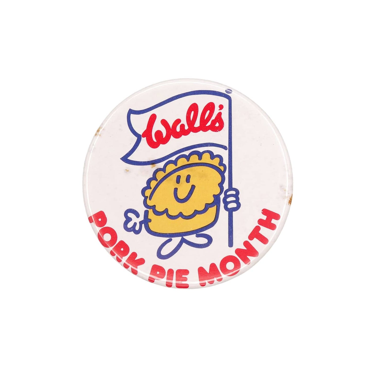 食品ブランド Wall's 缶バッジ バッチ PORK PIE MONTH