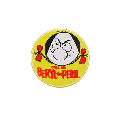 CALL ME BERYL the PERIL ベリル・ザ・ペリル 缶バッジ キャラクター バッチ