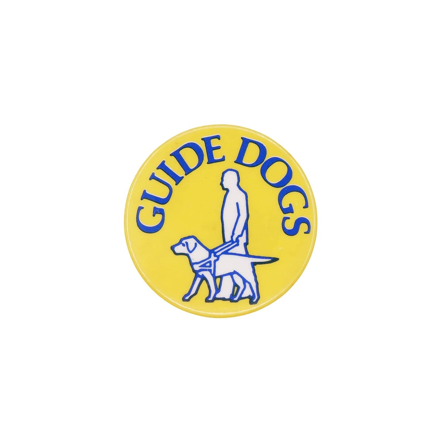 GUIDE DOGS 盲導犬 缶バッジ 缶バッチ