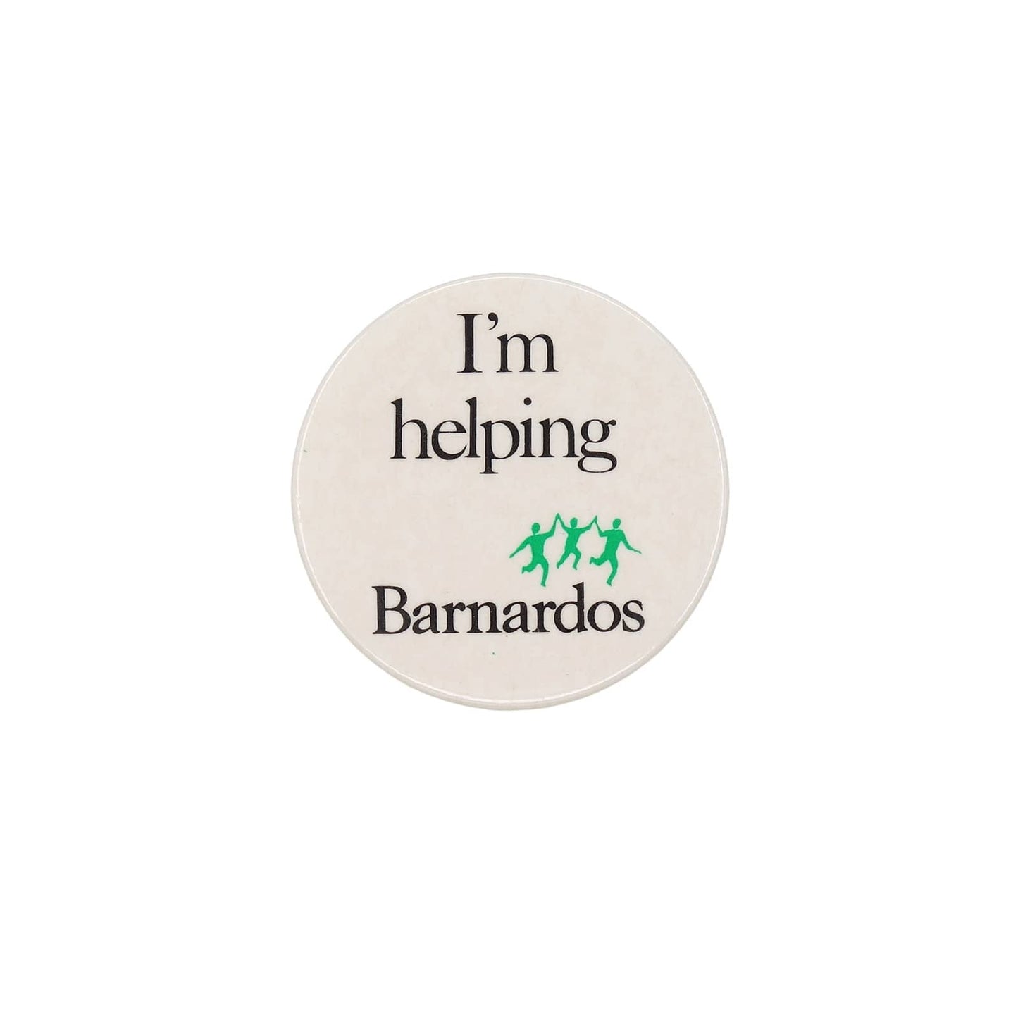 I'm Helping Barnardos 缶バッジ 缶バッチ
