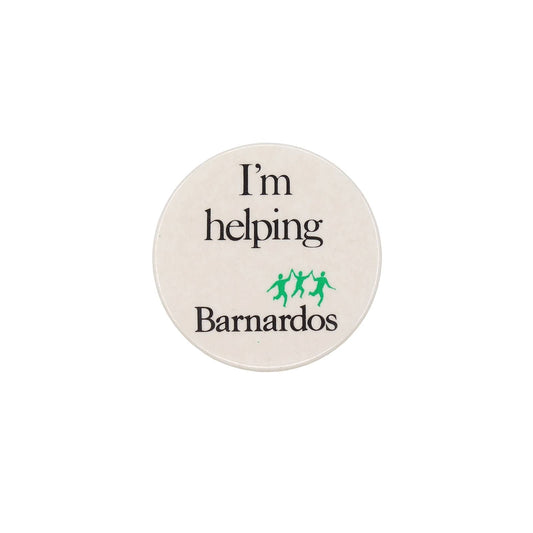 I'm Helping Barnardos 缶バッジ 缶バッチ