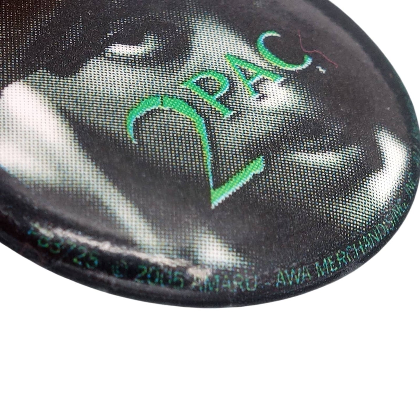 2PAC トゥーパック 缶バッジ バッチ ヒップホップMC