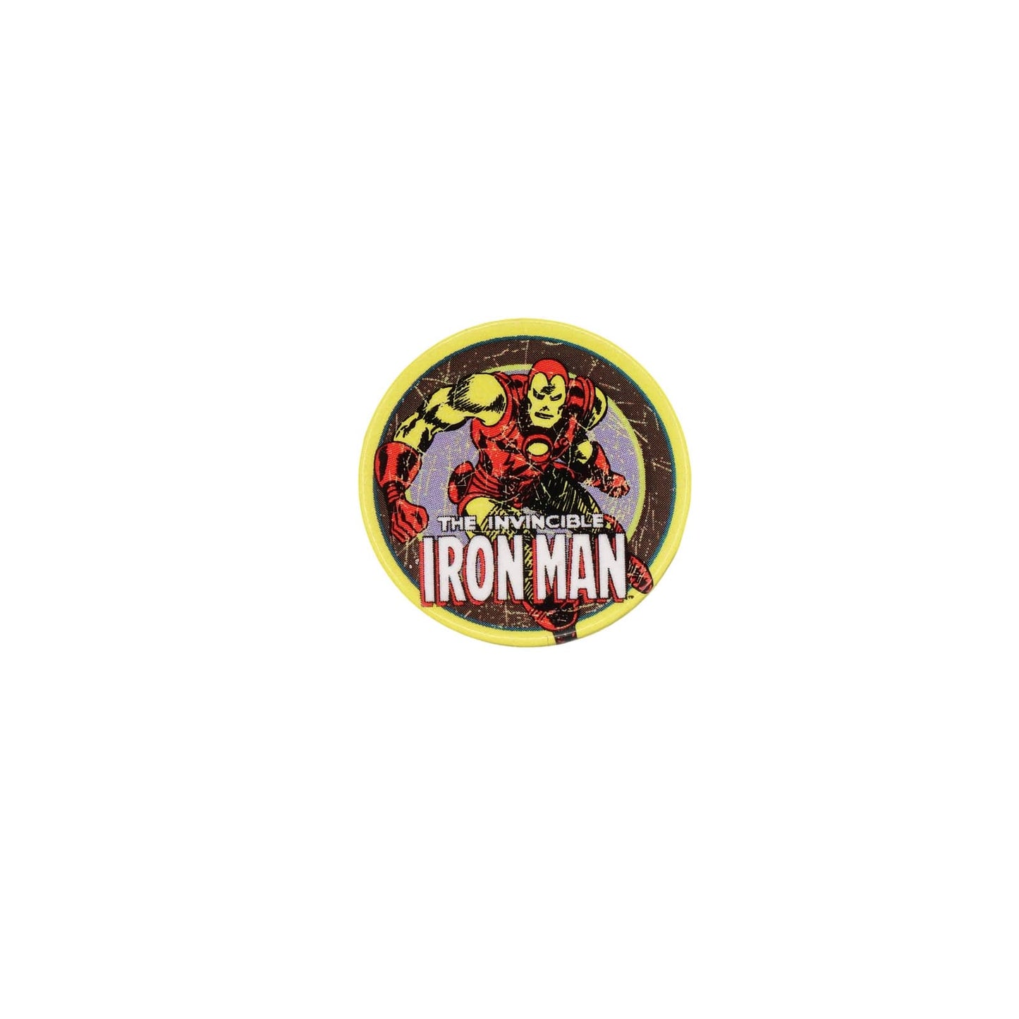THE INVINCIBLE IRON MAN アイアンマン 缶バッジ バッチ Marvel アメコミ・キャラクター