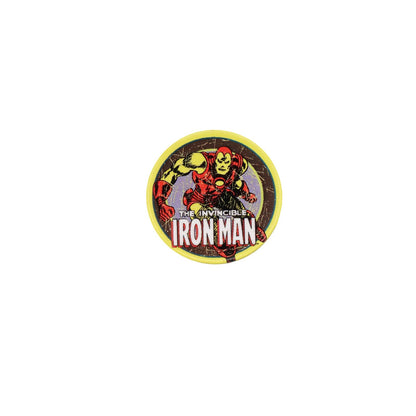 THE INVINCIBLE IRON MAN アイアンマン 缶バッジ バッチ Marvel アメコミ・キャラクター