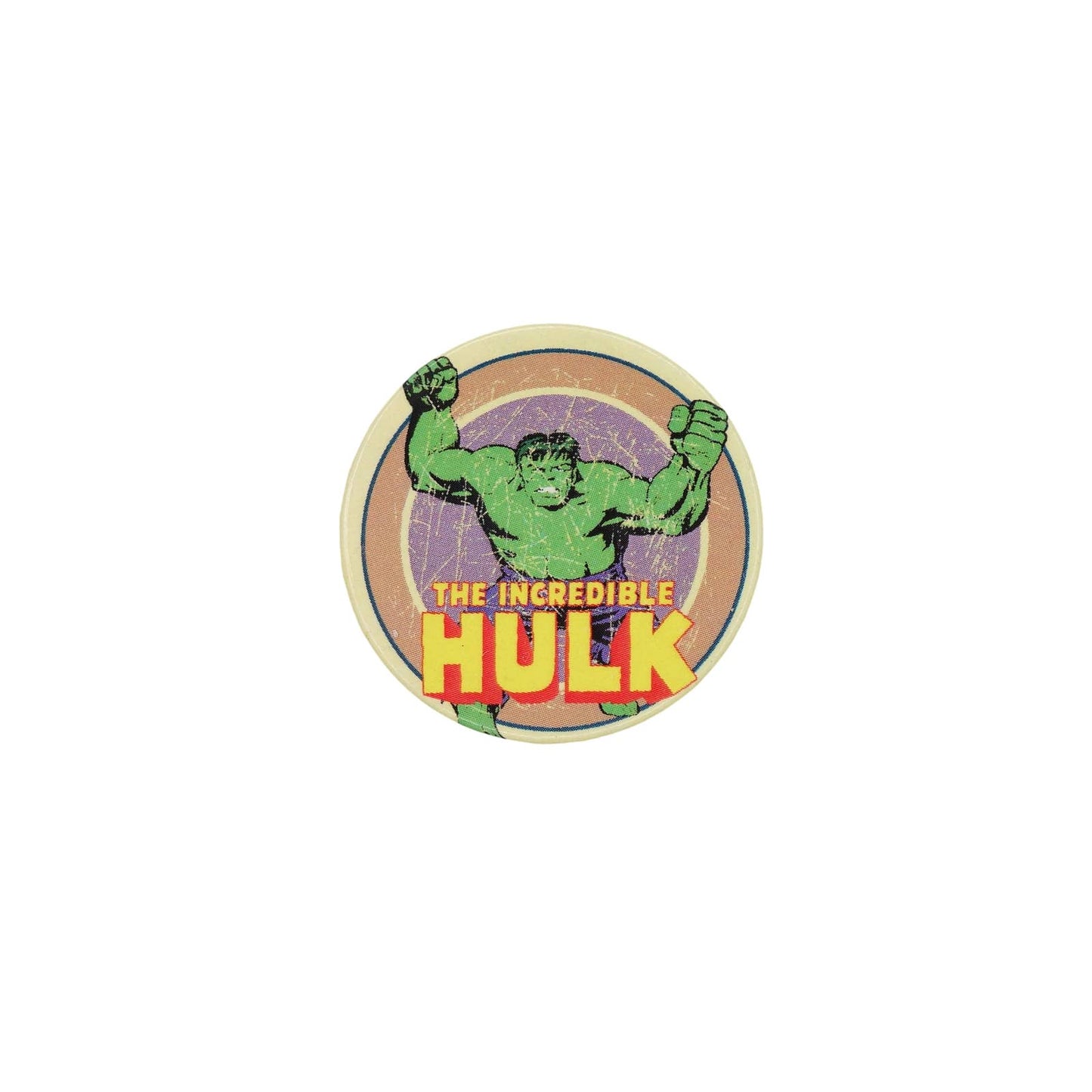 THE INCREDIBLE HULK　超人ハルク 缶バッジ バッチ Marvel アメコミ・キャラクター