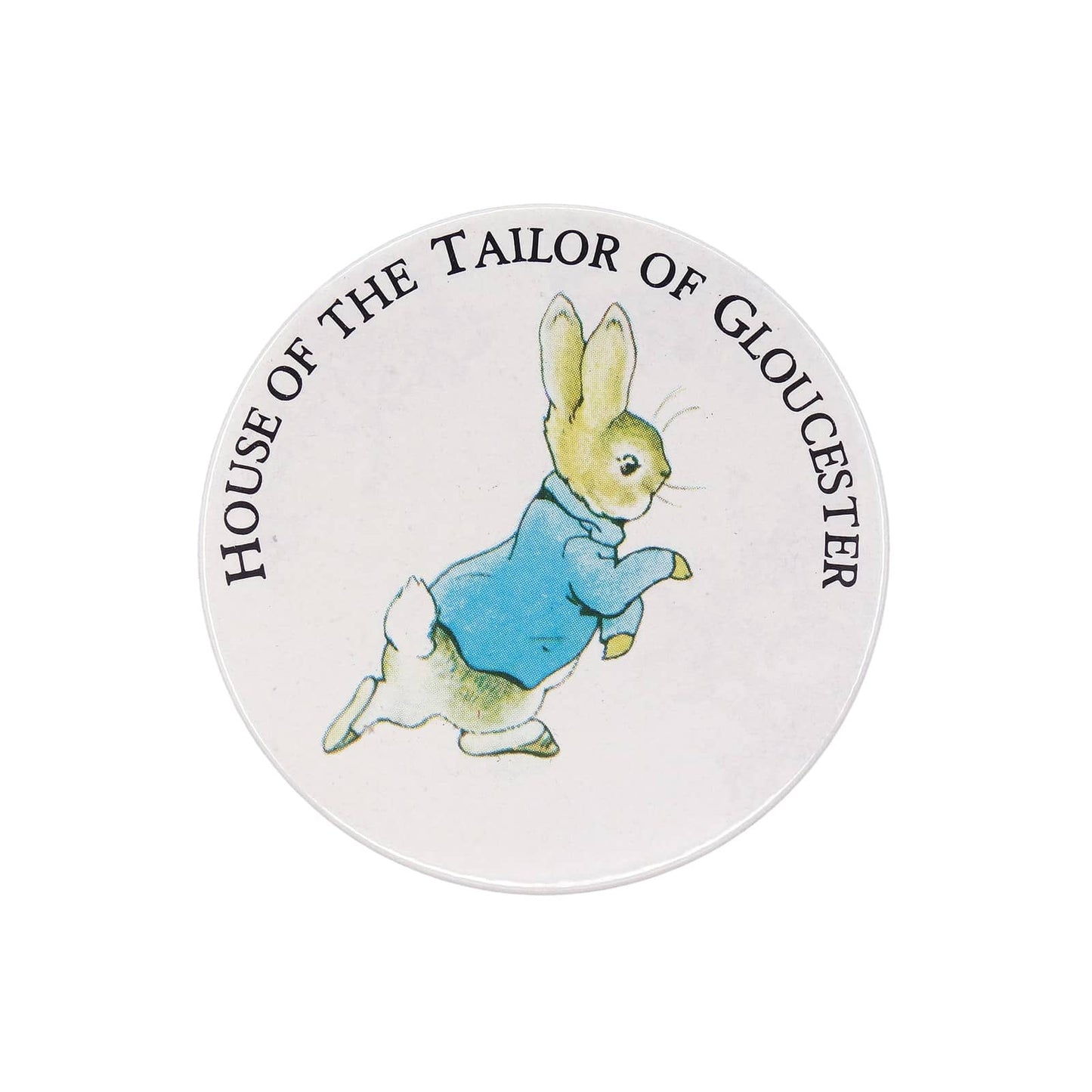 ピーターラビット HOUSE OF THE TAILOR OF GLOUCESTER 缶バッジ