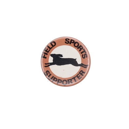 FIELD SPORTS SUPPORTER ウサギ 缶バッジ バッチ