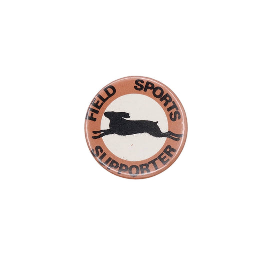 FIELD SPORTS SUPPORTER ウサギ 缶バッジ バッチ