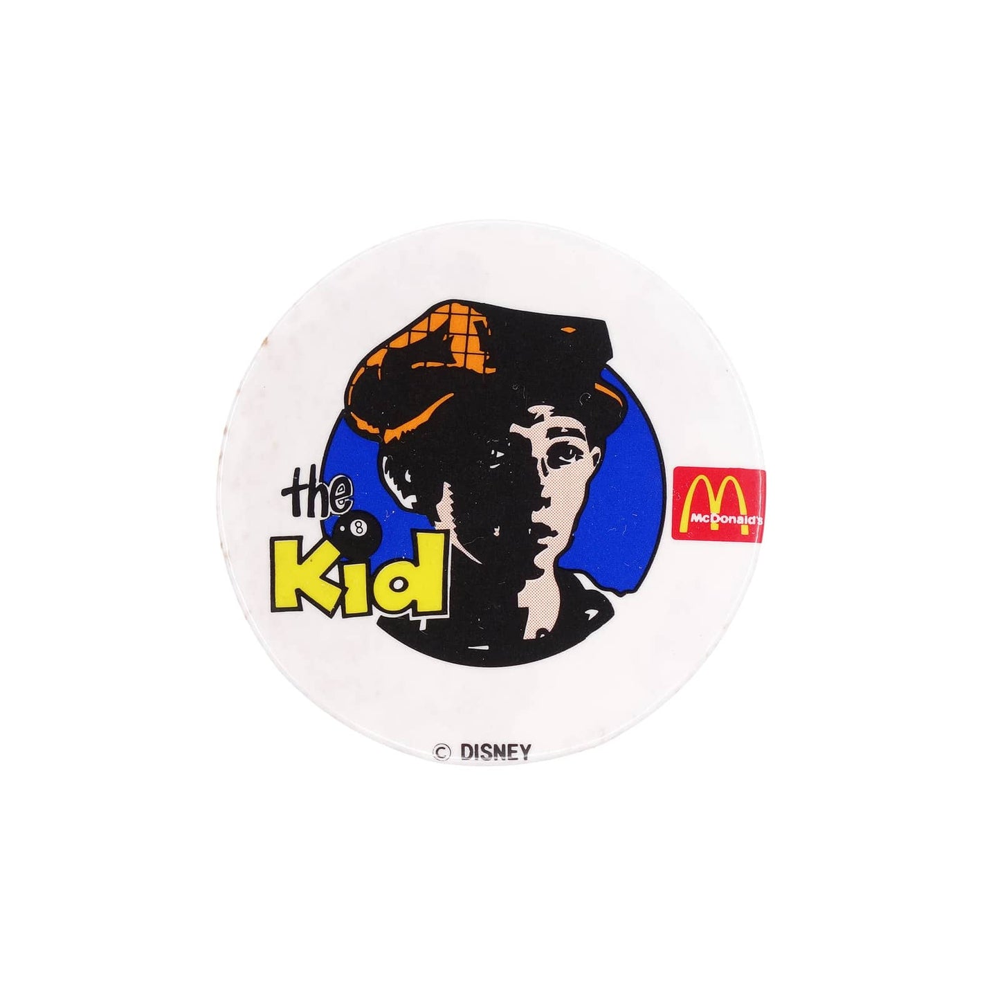 McDonald's マクドナルド ディック・トレイシー The Kid 缶バッジ DISNEY