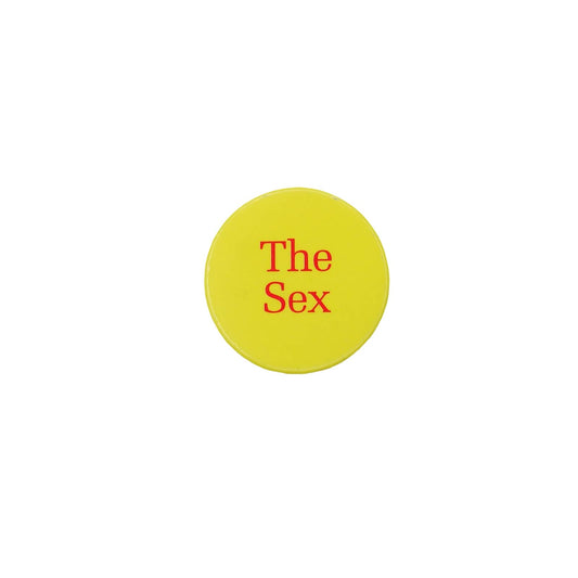 The Sex 缶バッジ 文字 缶バッチ