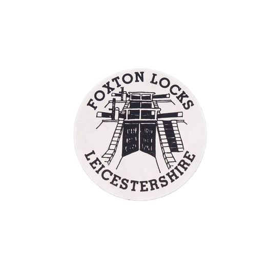 FOXTON LOCKS フォクストン閘門 缶バッジ バッチ LEICESTERSHIRE