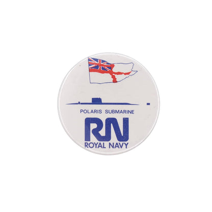 POLARIS SUBMARINE ポラリス潜水艦 ROYAL NAVY イギリス海軍 ビンテージ 缶バッジ 缶バッチ