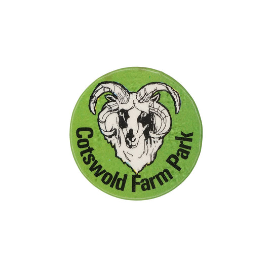 Cotswold Farm Park 羊 マンクス・ロフタン 缶バッジ バッチ コッツウォールド