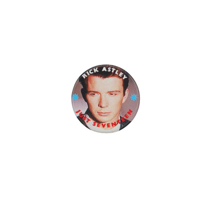 RICK ASTLEY リック・アストリー 缶バッジ バッチ ポップシンガー