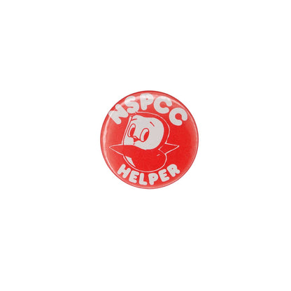 NSPCC 全英児童虐待防止協会 helper 缶バッジ バッチ
