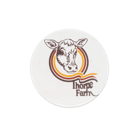 Thorpe Farm ソープ・ファーム 缶バッジ バッチ 牛