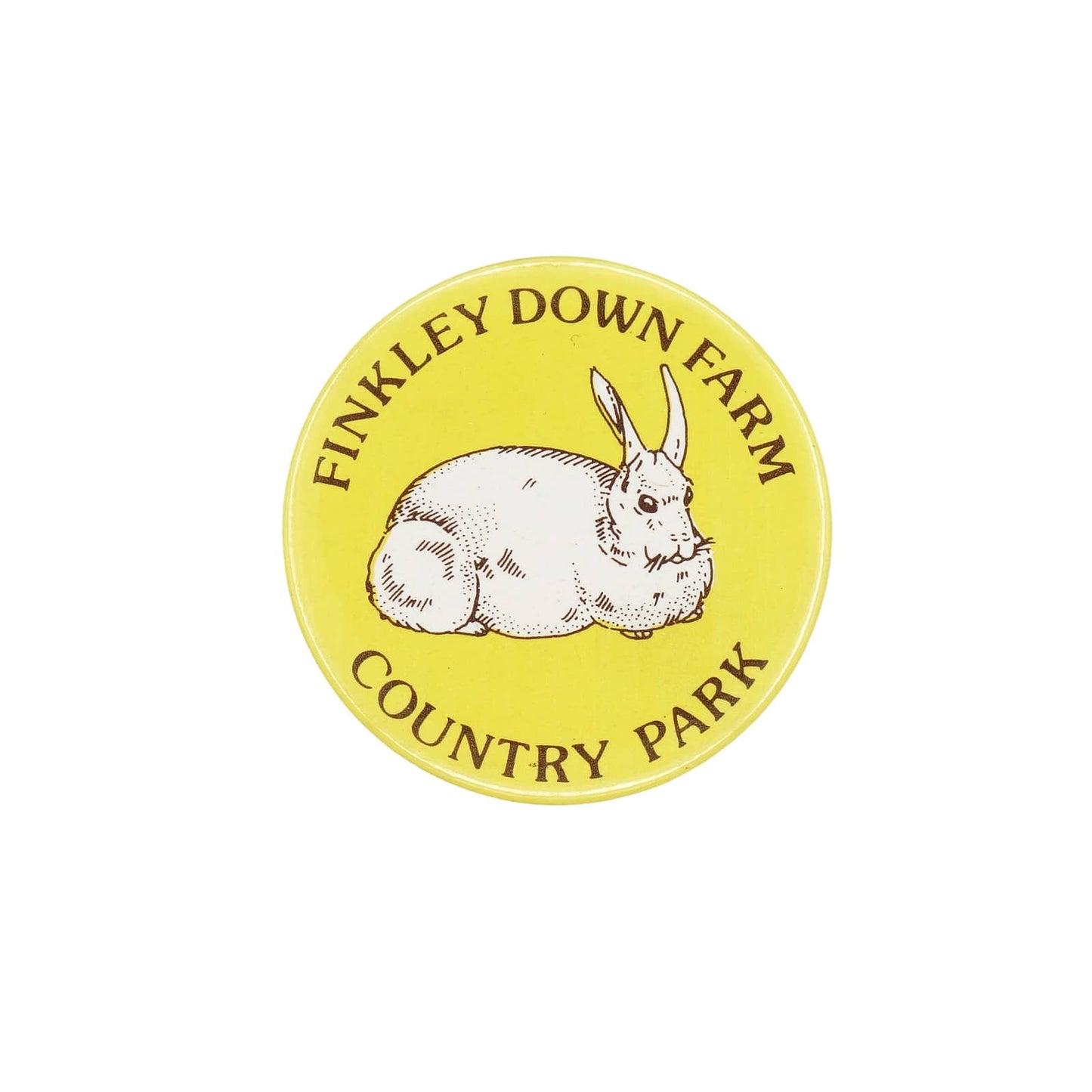 FINKLEY DOWN FARM フィンクリー・ダウン・ファーム 兎 缶バッジ バッチ