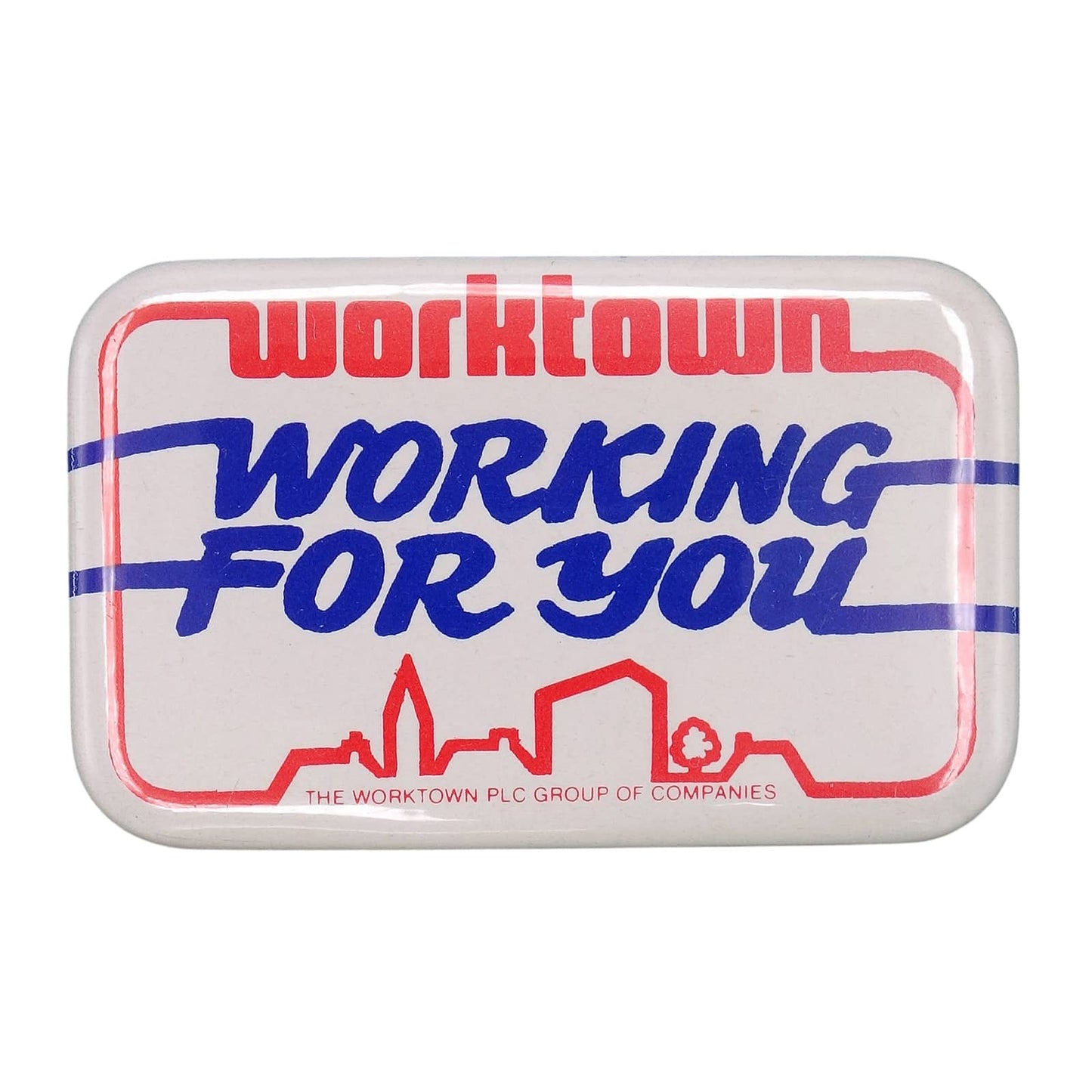 THE WORKTOWN PLC GROUP OF COMPANIES 缶バッジ バッチ 企業