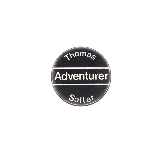 Thomas Salter Adventurer 缶バッジ バッチ 玩具メーカー