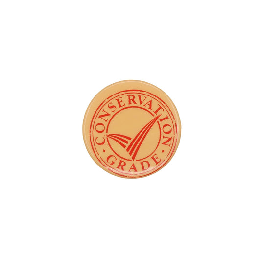 CONSERVATION GRADE 缶バッジ バッチ