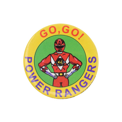 パワーレンジャー 缶バッジ バッチ GO, GO! POWER RANGERS