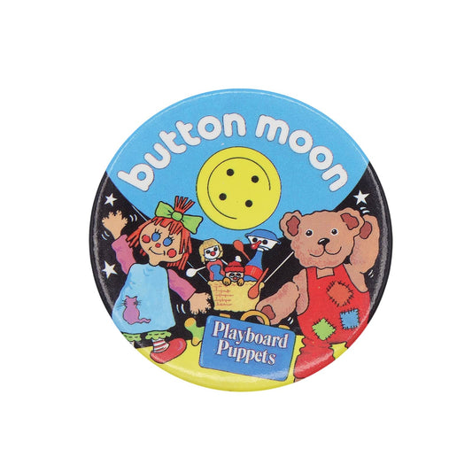 子供向け人形劇番組 Button Moon 缶バッジ バッチ