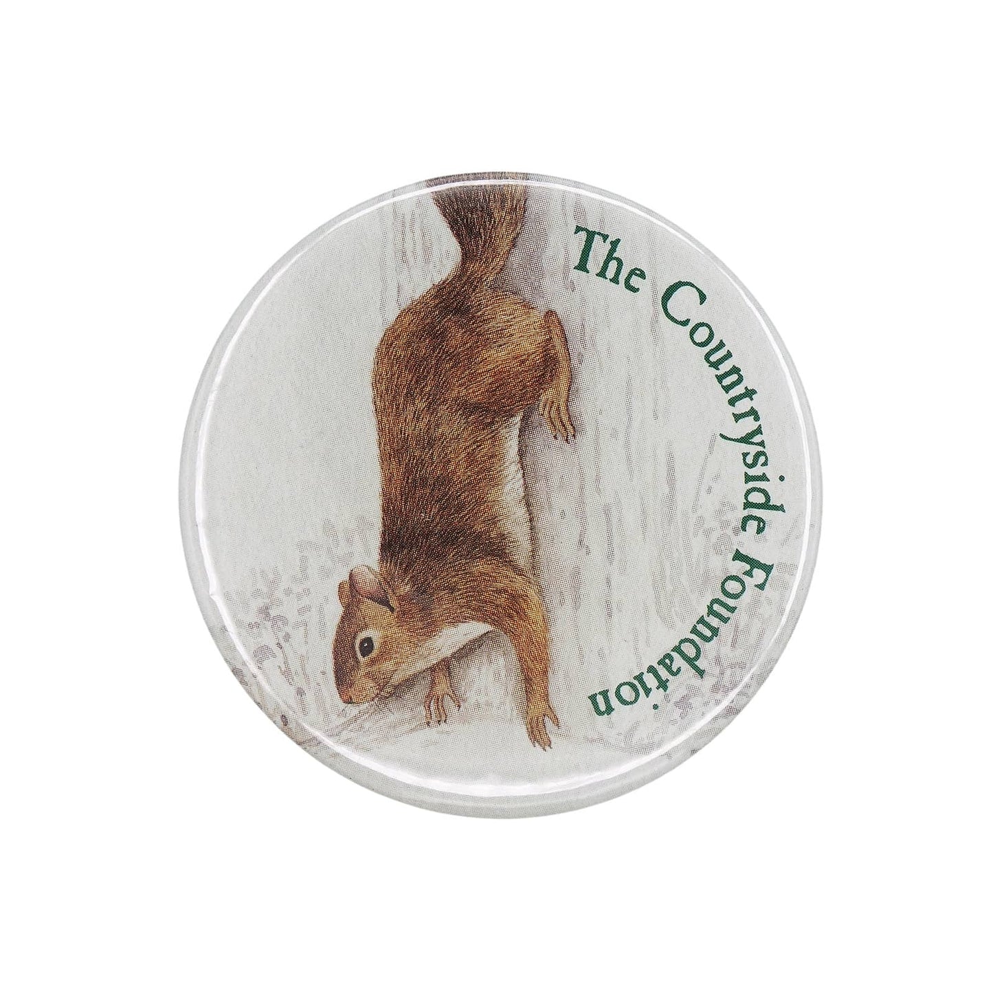 The Countryside Foundation リス 缶バッジ 缶バッチ