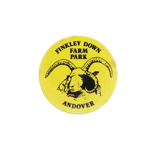 ひつじ FINKLEY DOWN FARM PARK フィンクリー・ダウン・ファーム 缶バッジ バッチ