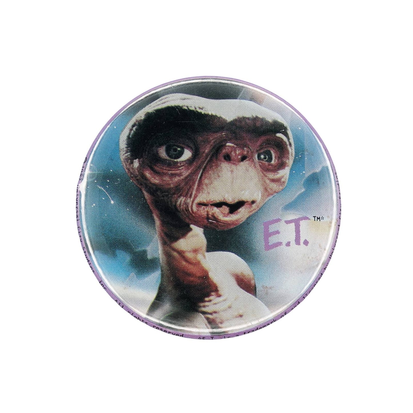 映画 E.T. 缶バッジ 缶バッチ 1982 Universal City Studios, Inc.