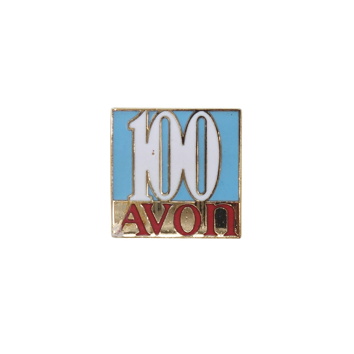 AVON エイボン 創業100周年 80's ビンテージ ピンバッジ ブローチ