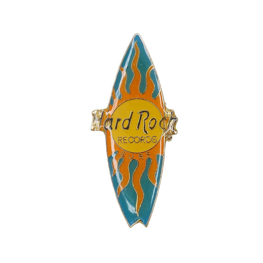 ハードロックカフェ Hard Rock RECORDS SURF サーフボード ブローチ